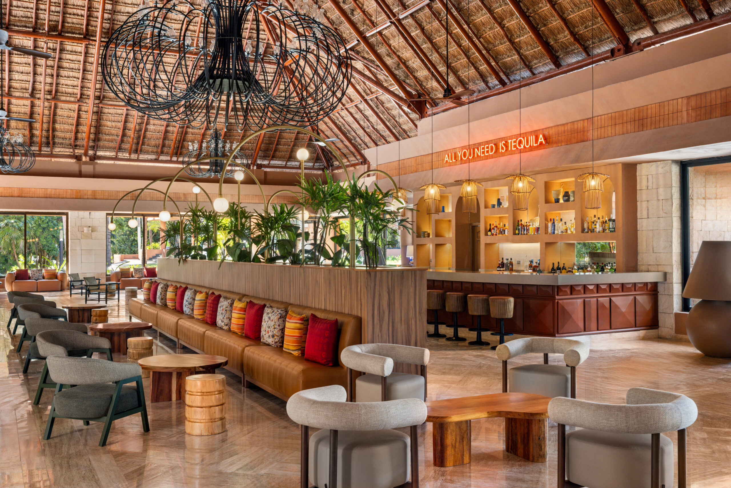 Lobby Bar Daiquiri de Bahía Príncipe Grand Tequila
